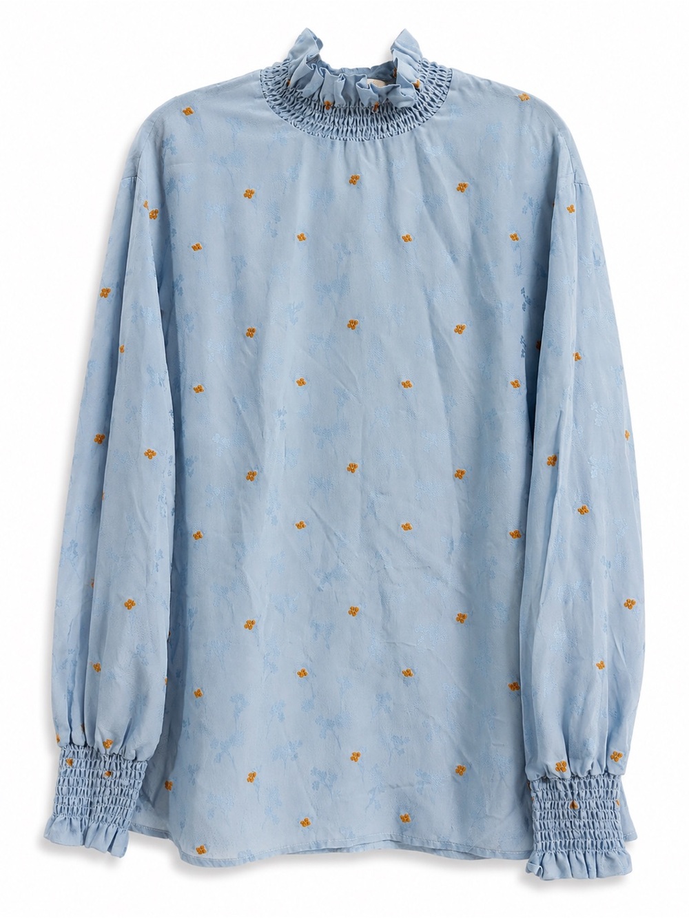🌸MANILA GRACE EMBROIDERED PEASANT BLOUSE NWT🌸